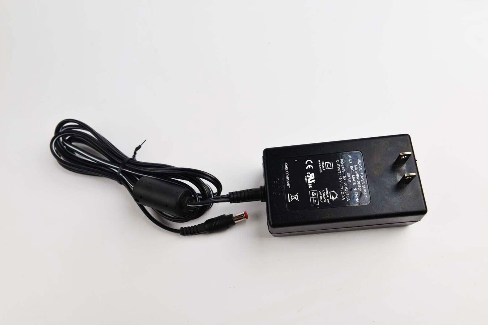 *Brand NEW*GENUINE AULT Medical 15V 2A AC Adapter MW128RA0503B02 Power Supply